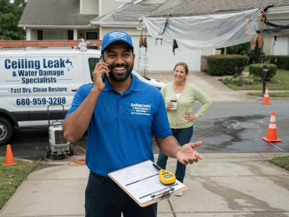 Ceiling Leak Cleanup Oley, PA FAQs